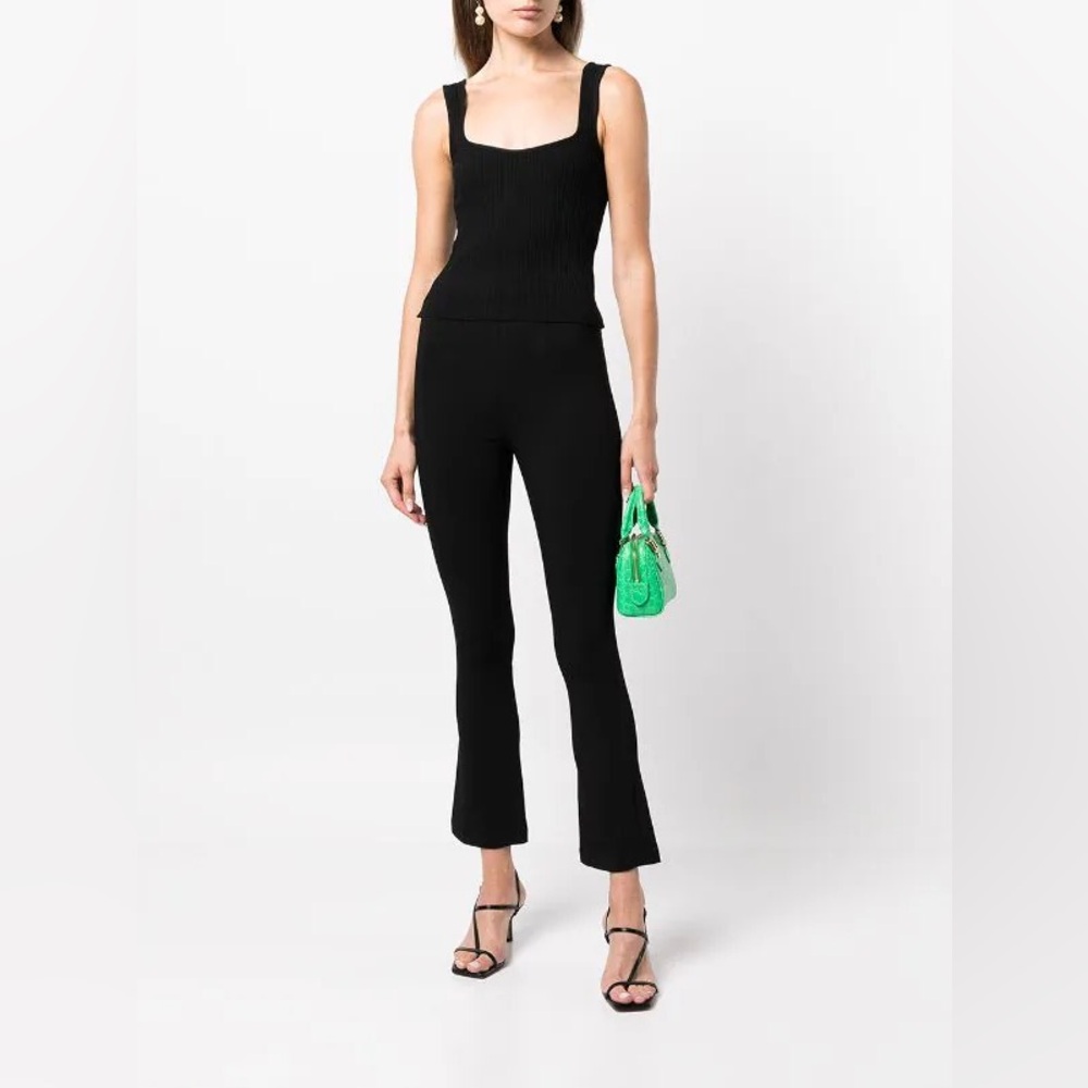 SPRWMN Bootleg Cropped Trousers Flared